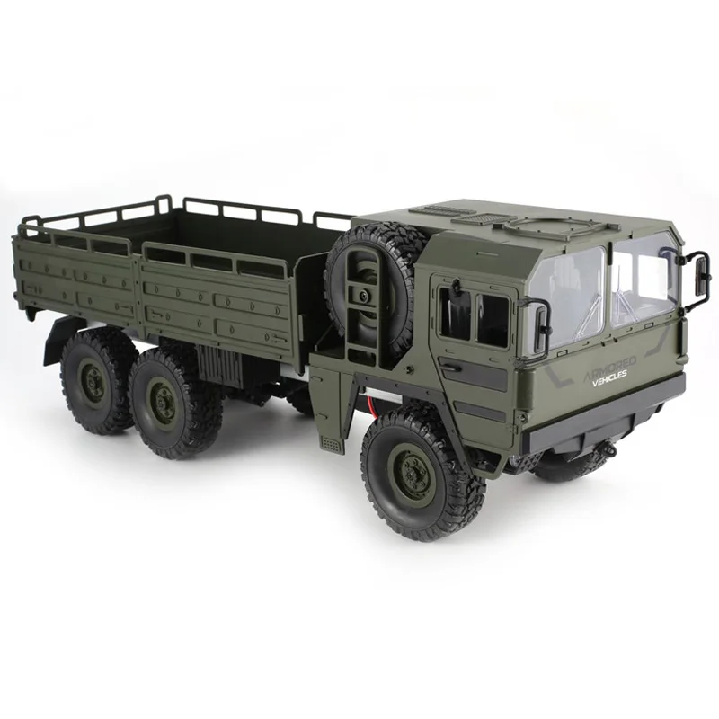 JJRC Q64 RC для грузовых автомобилей 1/16 6 колесный привод военный альпинистский б/у