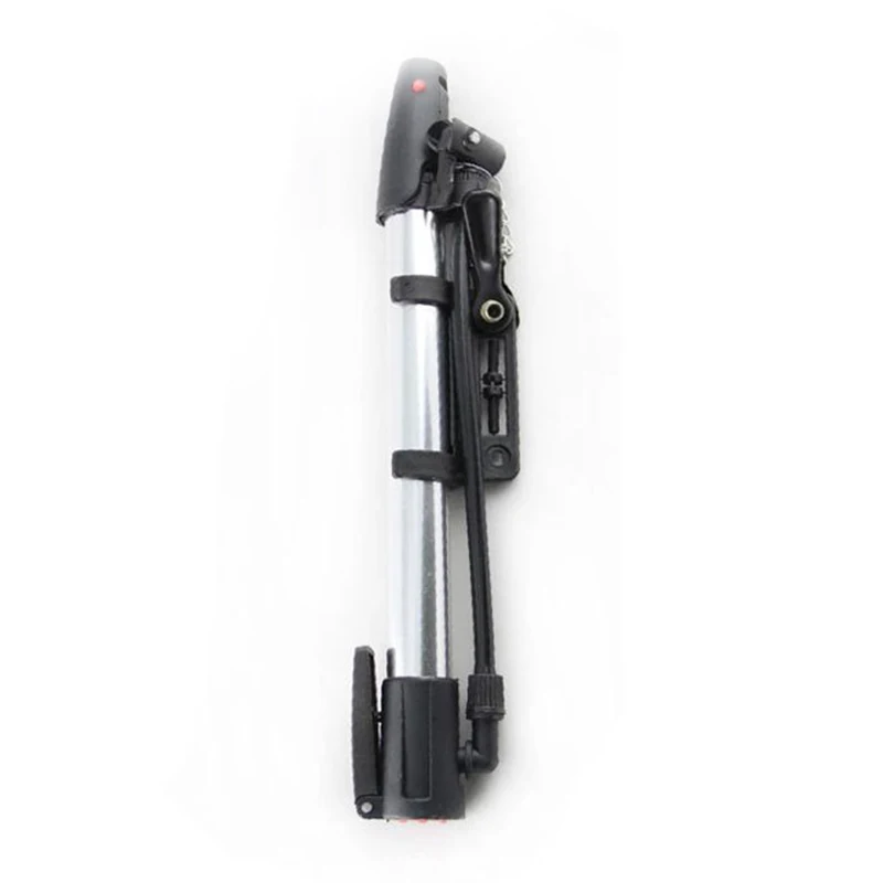 high quality 33CM Mountain Bike Bicycle Portable High Pressure Aluminum Alloy Mini Pump accessory tool lightweight road bikes