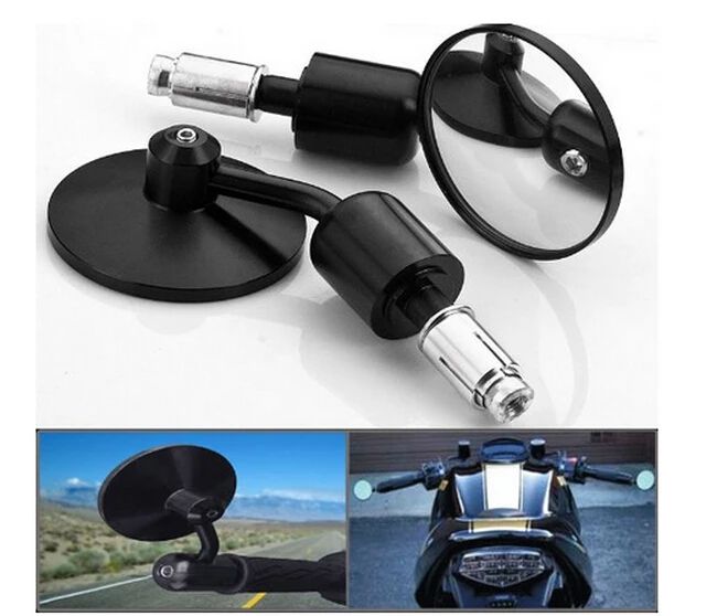 Motorcycle Rearview Mirrors for Harley/electric Motorcycle stem mirror