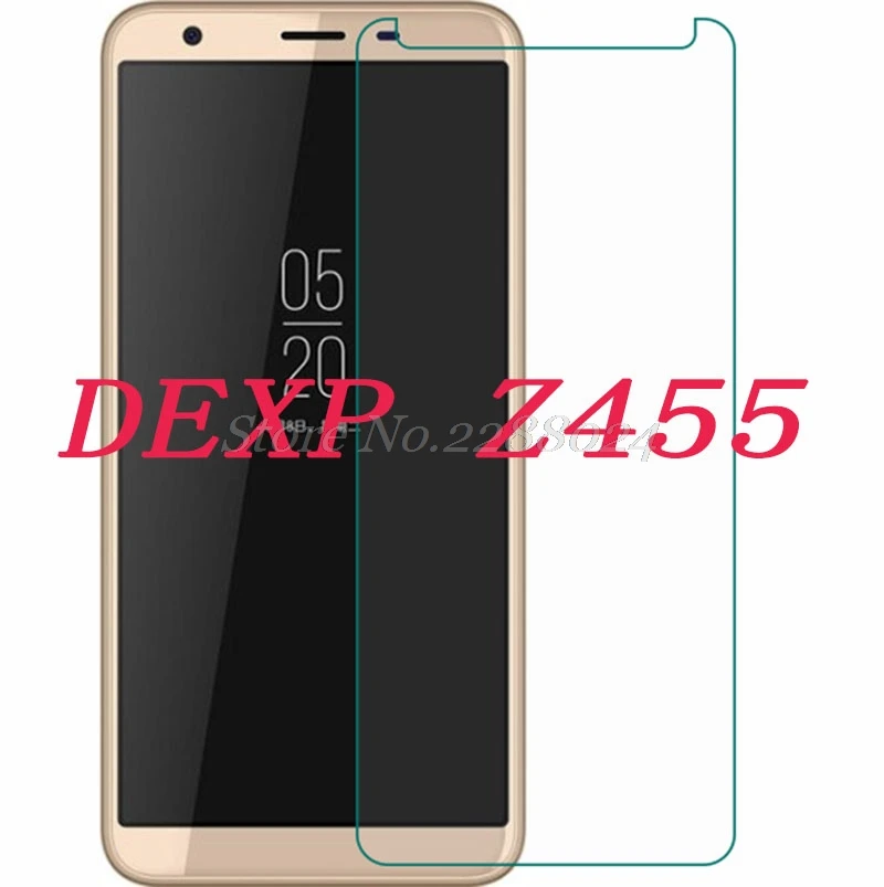 الهاتف الذكي 9 H الزجاج المقسى ل DEXP Z455 5.45 \