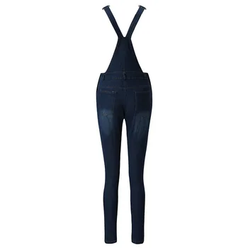 2020 Women jeans femme 2020 nouveau Fashion Overall Shourt Pants Summer spodnie jeansowe damskie Straps Sleeveless Clothing #5 6