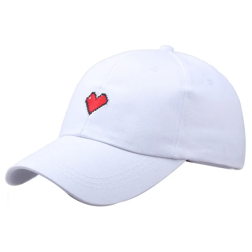 Impresión del corazón sombrero Unisex gorra de béisbol ajustable Hip Hop sol sombrero Gorras Para Hombre Beisbol al por mayor 40OR15