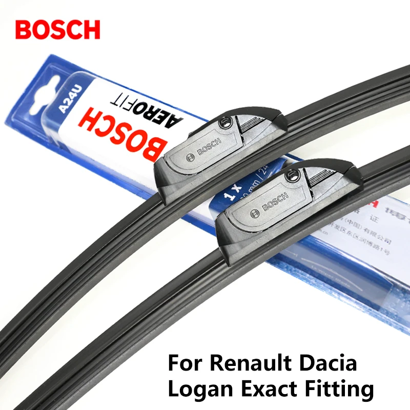 

2pieces/set BOSCH Wiper Blades for Renault Dacia Logan Exact Fitting 20"&20" Fit Hook Arms 2004 - 2012