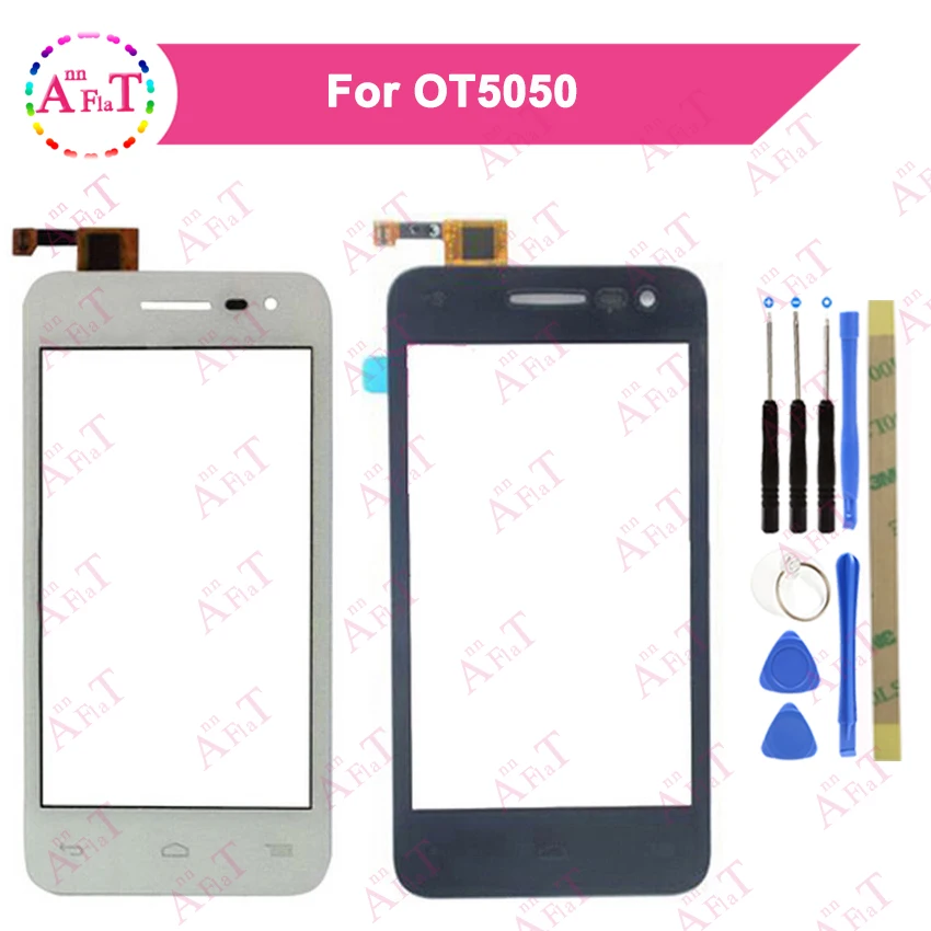 Для Alcatel one Touch Pop S3 OT5050 OT- 5050 5050x сенсорный экран дигитайзер Датчик внешняя