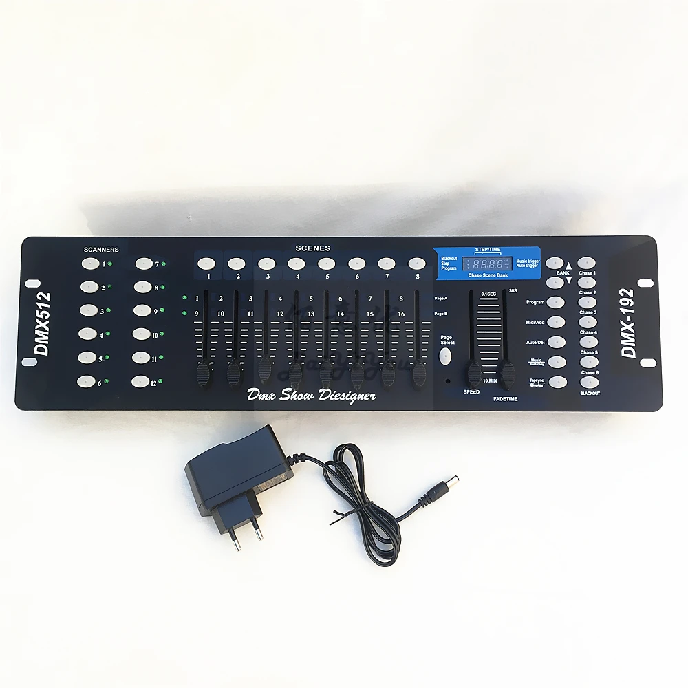 1 шт./лот 192 DMX 512 освещение для сцены контроллер движущаяся головка Par Light контроллер PAR Light контроллер