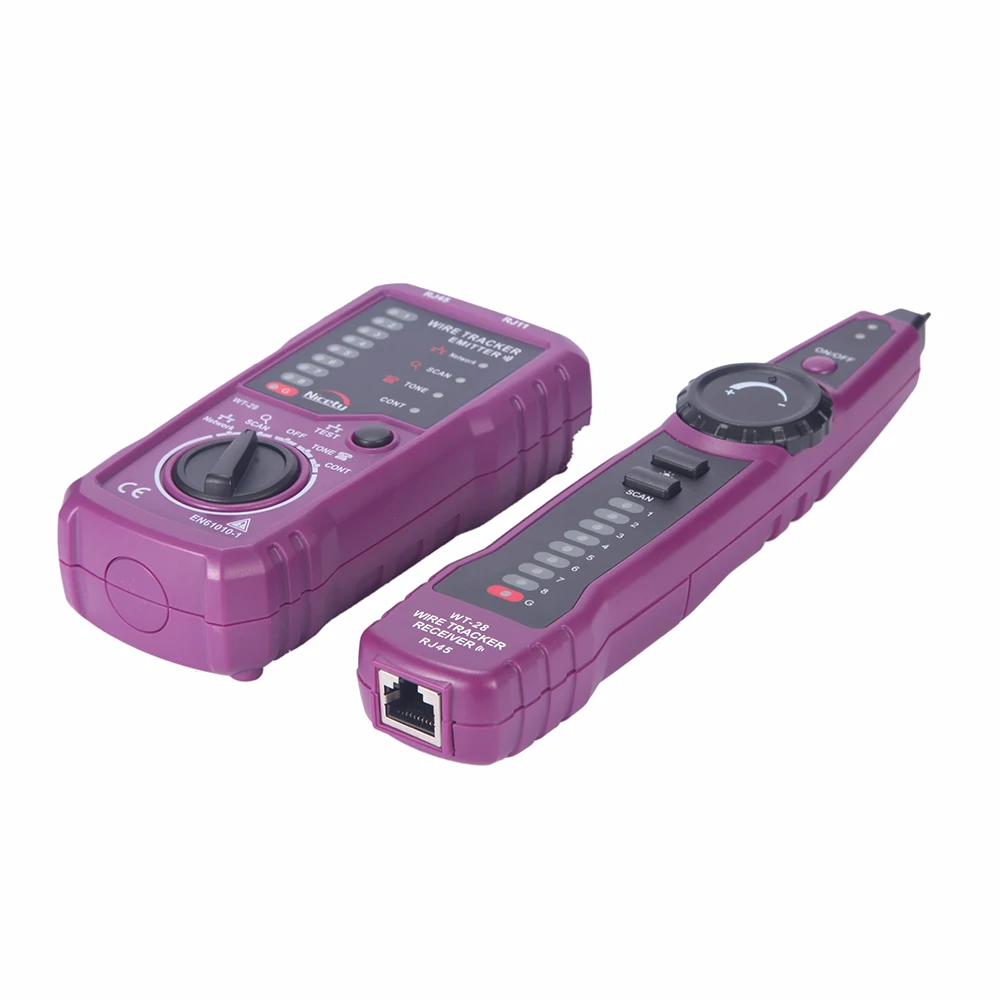 Nicetymeter WT 28 RJ11 RJ45 телефонный провод Профессиональный трекер тонер Ethernet LAN Сетевой
