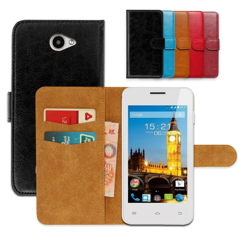 

Luxury PU Leather Exclusive Slip-resistant Flip wallet case for Fly FS403 Cumulus 1 Ultra-thin Phone Cover,book case