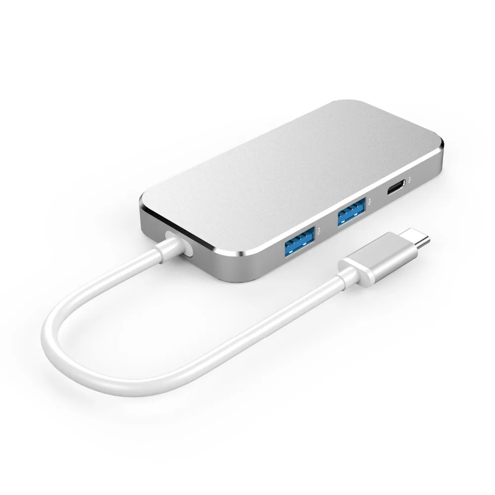 Amkle 7in1 USB C Hub Type 4K HDMI адаптер PD SD/TF кардридер 3 5 мм MIC HUB Thunderbolt для MacBook Dell Xiaomi|video hdmi|for