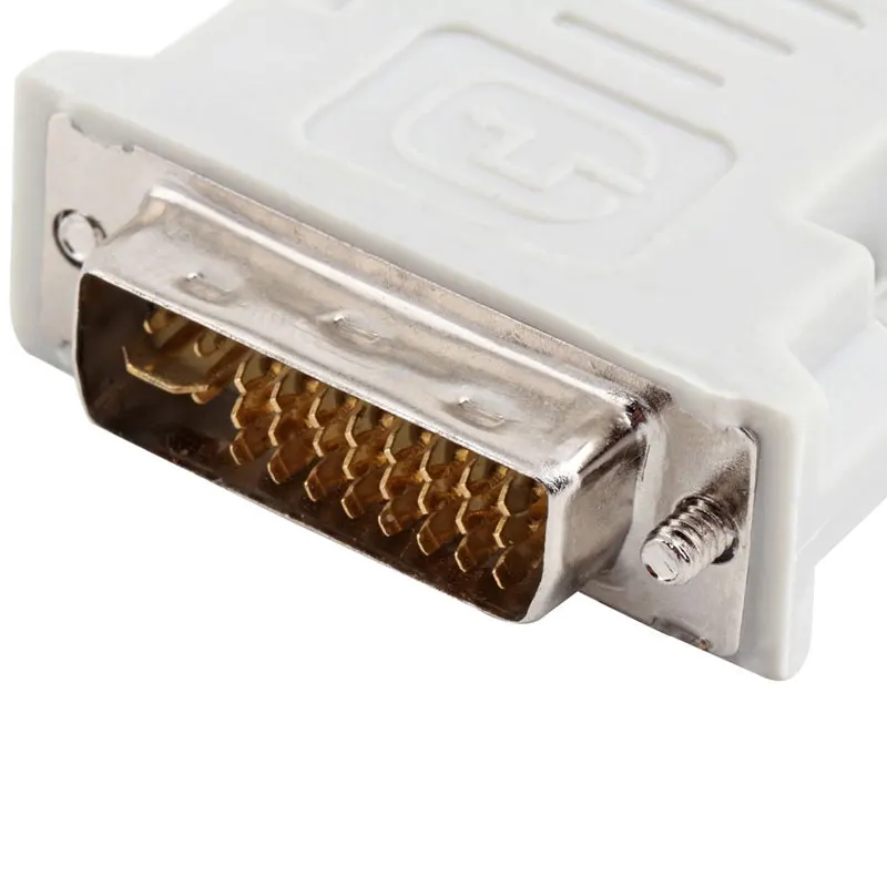 BCMaster DVI Мужской 24+ 5 Pin к VGA Женский конвертер адаптер аудио видео кабели для DVD HD ТВ ПК ТВ проектор