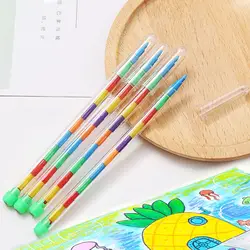 1 шт. сменный Карандаш корейский креативный граффити милые ручки для детей масляная живопись художественная поставка школьная награда