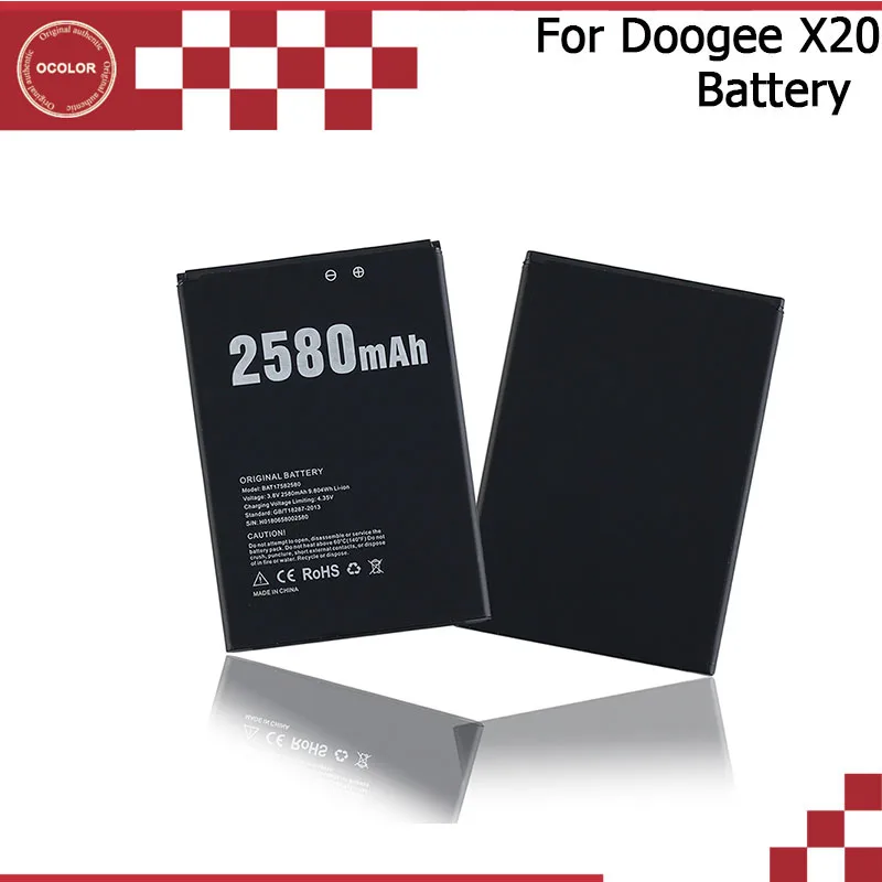 Doogee x20 аккумулятор