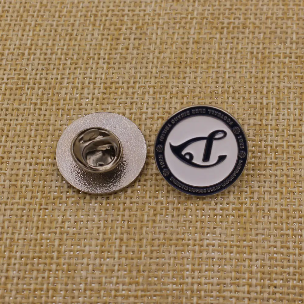 

2016 Metal Silver Custom Pin with Soft Enamel badges