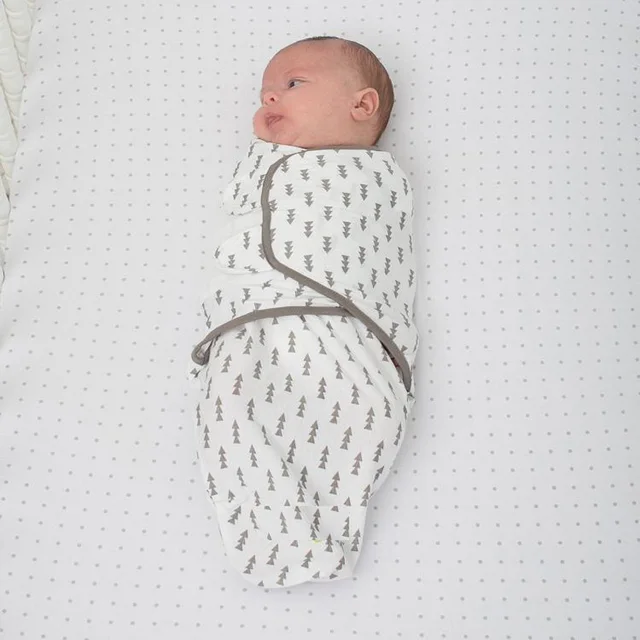 Newborn Cotton Swaddling Blanket Adjustable Infant Baby Wrap Soft