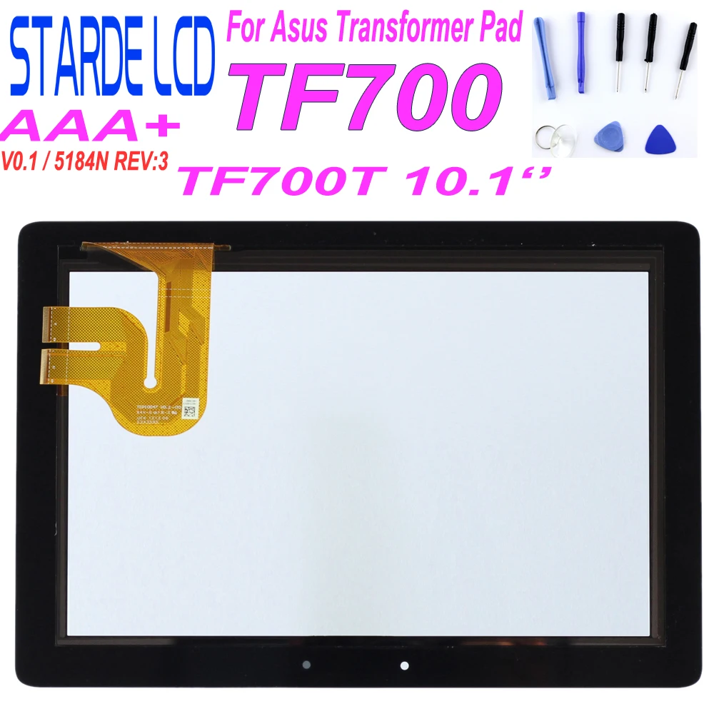 ЖК-дисплей STARDE 10 1 'для Asus Transformer Pad Infinity TF700T TF700 V0.1 V0.2 5184N REV:3 с сенсорным экраном и