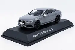 1:43 литья под давлением модели для Audi RS7 серый Sportback сплав игрушечный автомобиль миниатюрный коллекция подарки