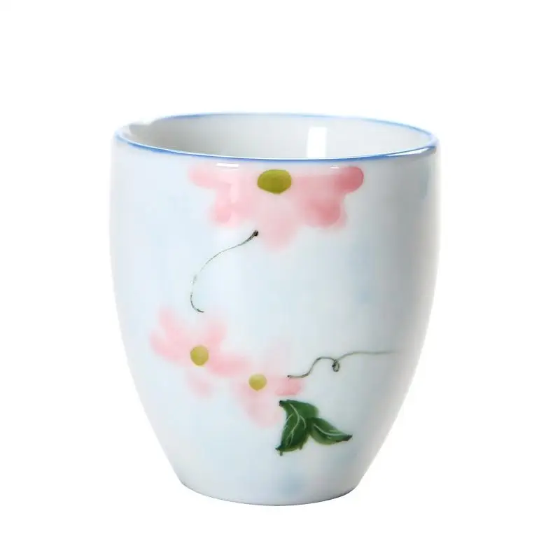 1 шт. китайская керамическая чашка синий и белый фарфор кунг-фу чайный сервиз, кружка для вина Ретро посуда для напитков чашка для чая, гайвань творческие подарки