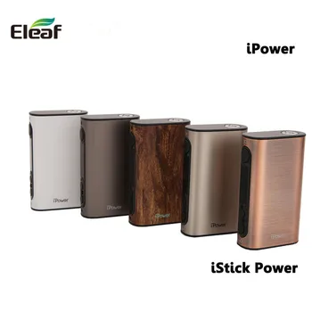 

Original Eleaf iPower TC 80W Box Mod Vape E-Cigarettes with 5000mah Battery New Firmware With Smart Mode 5 Colors E Cigarette