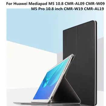 

For Huawei MediaPad M5 10.8 CMR-W09 CMR-AL09 Protective Cover PU Leather Stand Case For Huawei m5 Pro10.8 inch CMR-W19 CMR-AL19
