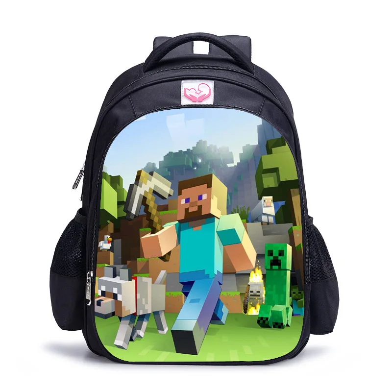 Minecraft Toddler Backpack All for School Minecraft Lego Backpack Kids Batman Bag High Quality anime Batman Backpack bts Bookbag bookbags-for-girls