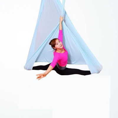 Премиум шелковая ткань Летающая воздушная Йога Комплект гамака для продажи
