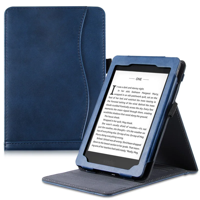 

Case for Kindle Paperwhite (5th/6th and 7th/10th Gen) - Premium PU leather Vertical Flip Stand Shell Cover with Auto Sleep/Wake