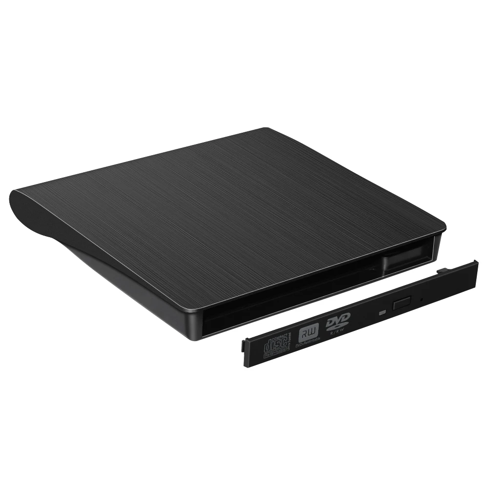 Тонкий внешний корпус для DVD DeepFox USB 3 0 SATA жесткий пластиковый чехол ноутбука 12 7 мм