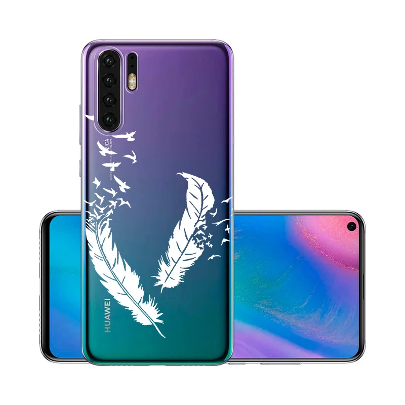 Для huawei P30 Pro Чехол для huawei P20 Pro Plus Lite P Smart Plus Y6 mate 20 Pro Honor 8A 20 20s Nova 5T 3i чехол s - Цвет: W032