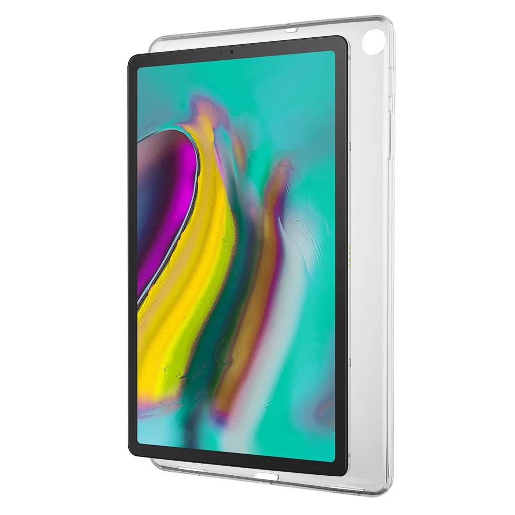 Для Samsung Galaxy Tab S5E 10,5 T720 T725 противоударный термополиуретановый гелевый силиконовый чехол мульти Размеры адаптируемый ультра-тонкий
