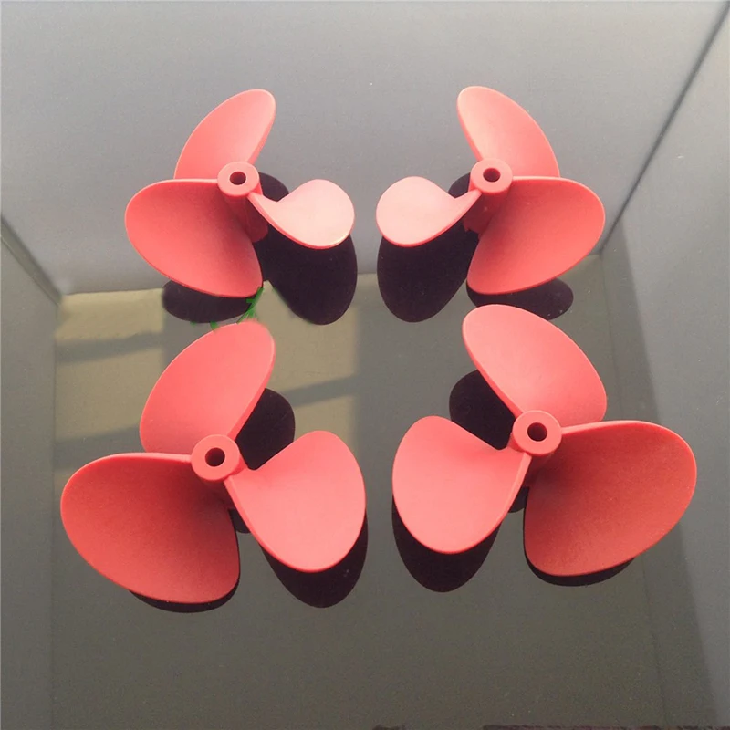 

1PC Bait Boat D70mm D80mm Propeller 5mm Aperture P1.6 Pitch CW CCW Nylon Props L/R Propellers for DIY RC Fishing Boats Parts