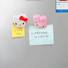 5 пар/партия) Kawaii Мультфильм Мелодия дома кухня магнит зажим для пищевых продуктов холодильник зажим для заметок