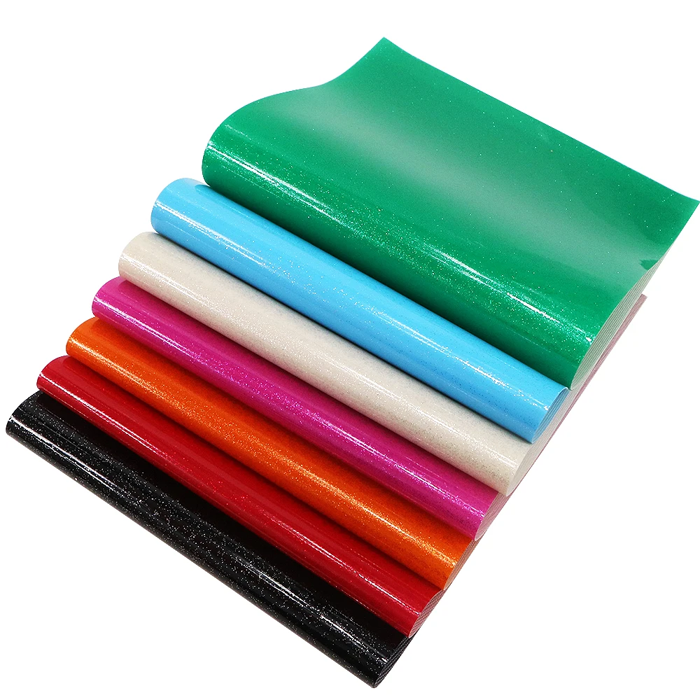 50*140 см мелкие блестки одноцветные серии искусственная кожа, материалы для ручных поделок для сумки обувь Сумочка, 1Yc4347