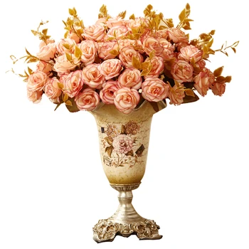 

Continental retro flower vase Home Furnishing jewelry ornaments crafts decoration table American luxury wedding