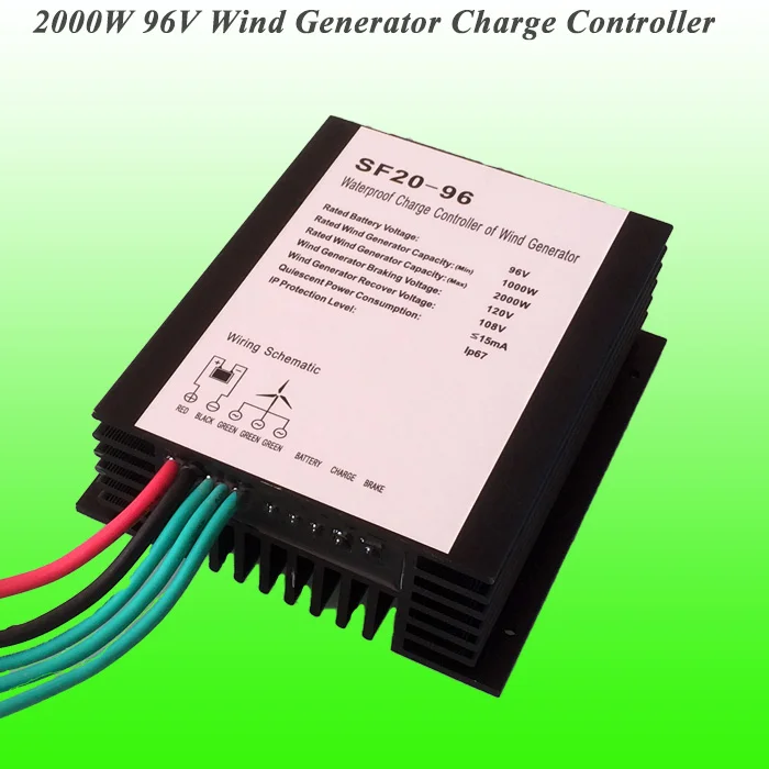 2018 New Arrival 2000W 96V Waterproof Wind Turbine Generator Charge
