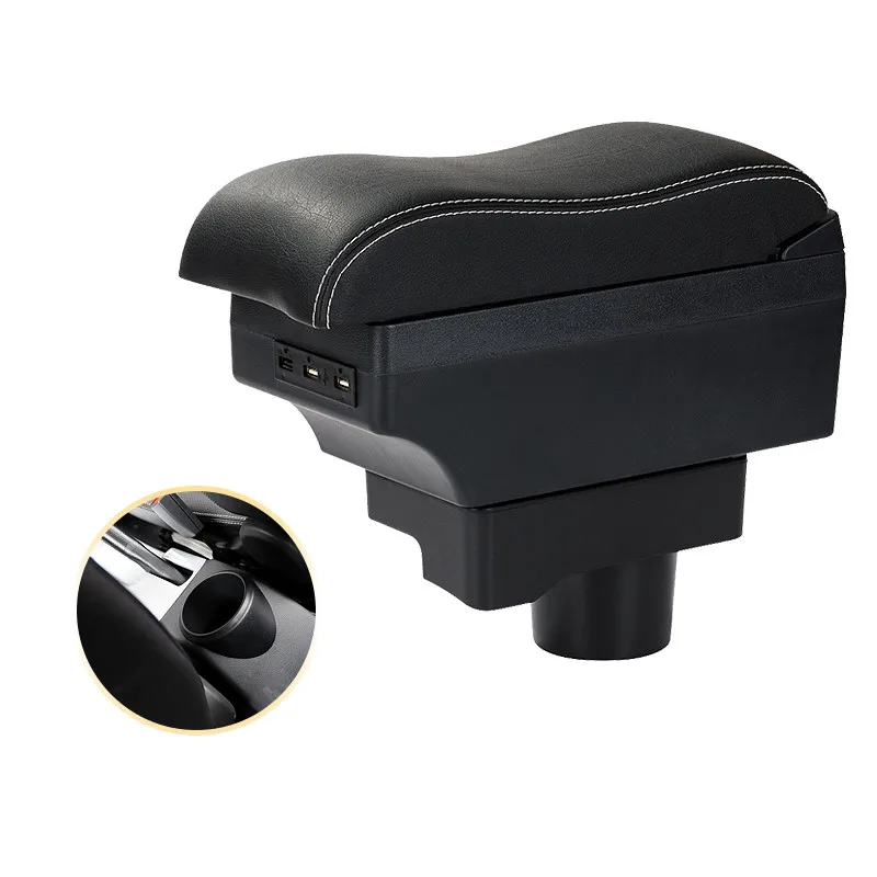 

For FAW Ou Lang Original armrest box OLEY chargeable Move back and forth Punch-free central storage box Car accessories usb