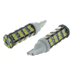 2X T10 W5W 501 194 168 ксеноновая Белый 38 SMD светодиодный автомобилей Клин Сторона свет лампы 12 В