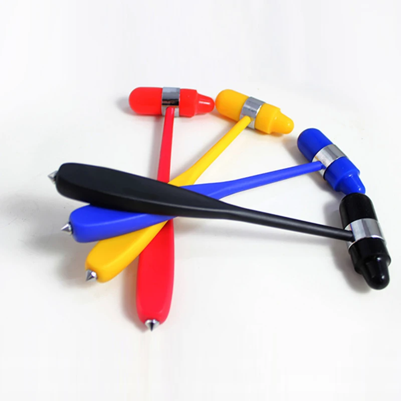 

SWDPORT Rubber Diagnostic Reflex Hammer Medical Neurological Ball Peen Hammer Tool Multifunctional Massage Percussion Hammer