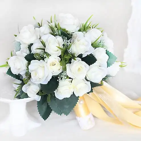 Redjck Country Style Wedding Flower Bouquet 100 Handmade Bride