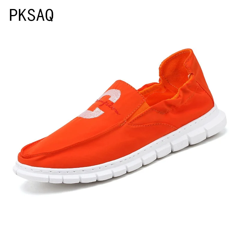 

Spring Summer New Men Lazy Shoes Casual Breathable Low Top Shoes Round Toe Light Soft Bottom Drive Comfortable Flat Shoes