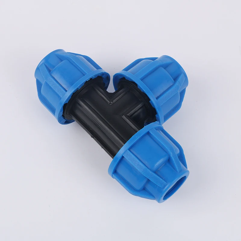 40mm 50mm 63mm Three way water pipe pe pipe fittings Quick joints