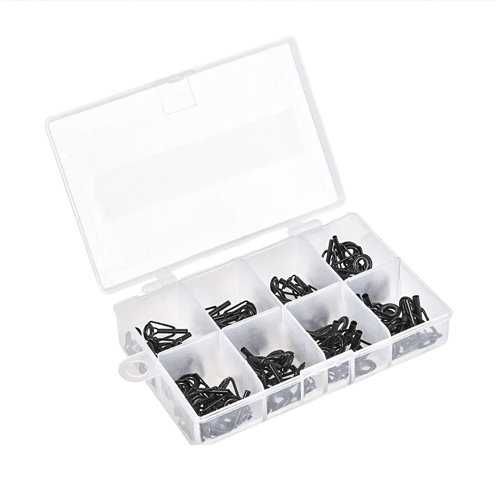 80Pcs Multiple Sizes Telescopic Fishing Rod Tip Rings 1.8mm 2.0mm 2.2mm 2.4mm 2.6mm Top Guides Rings Repair Kit Rod Accessories (5)