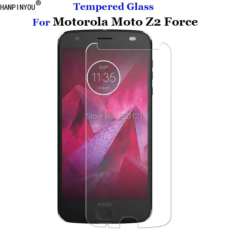 Для Motorola Moto Z2 Force закаленное стекло 9H 2.5D Premium Защитная пленка для экрана Z Edition (2-е