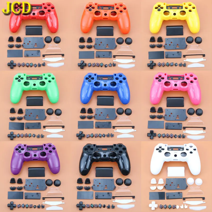 

JCD Gamepad Controller Full Shell and Buttons Mod Kit For DualShock PlayStation 4 PS4 Controller Handle Housing Case Cover