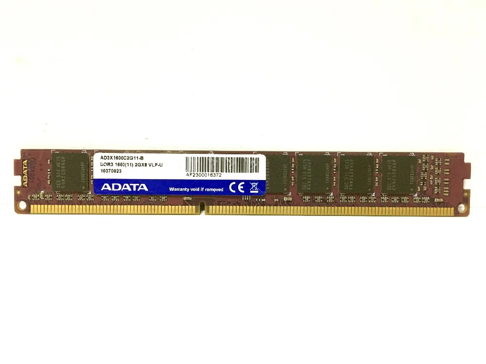 Модуль оперативной памяти для ПК ADATA настольный компьютер DDR3 2 ГБ 4 8 PC3 1333 1600 МГц 2G