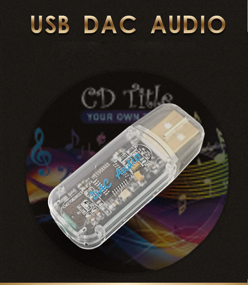 PCM2706+ ES9023 USB портативный DAC HIFI Fever внешняя аудио карта декодер для усилителя AMP Mobile OTG