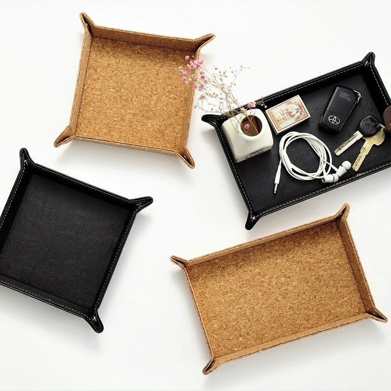 Деревянный органайзер для ключей и монет в японском стиле|leather storage tray|storage traytray wood