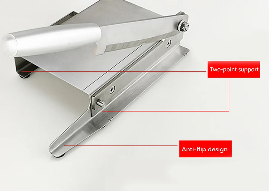 Ручная ломтерезка для мяса шинкователь из нержавеющей стали ребра говядины и баранины ломтики Ручной Кухонный комбайн
