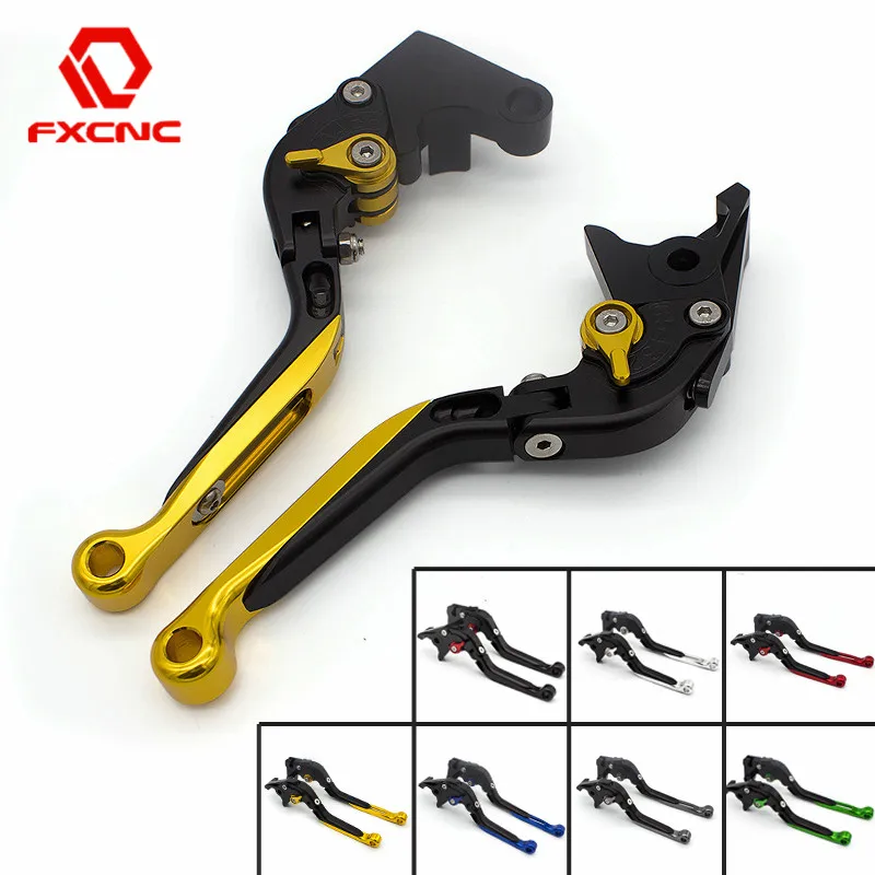 CNC Folding Extendable Motorcycle Brake Clutch Lever For Suzuki