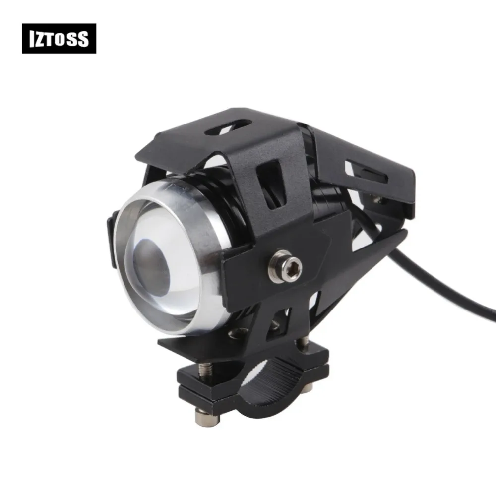 10W Motorcycle Spotlights Auxiliary Lamp Bright U5 Led Chip Motobike