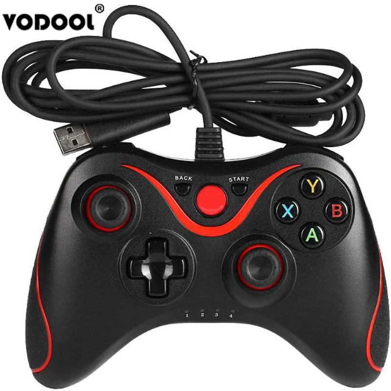 VODOOL USB проводной игровой контроллер джойстика геймпад для microsoft Xbox 360 для Xbox 360 Slim ПК Windows Игровые колодки аксессуары