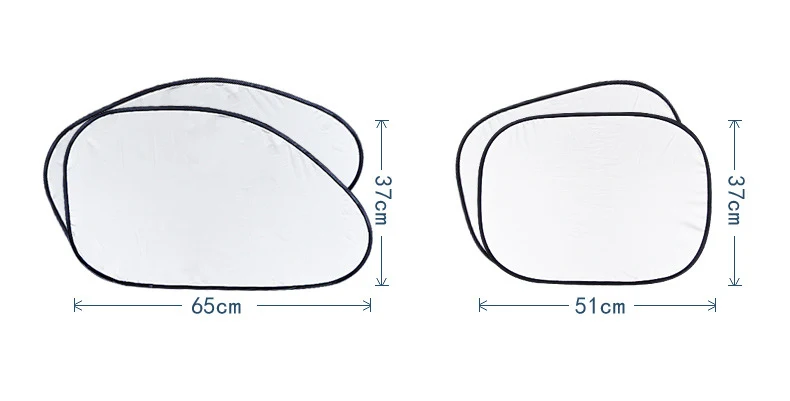 Серебряный авто Солнцезащитный козырек автомобиля переднее и заднее лобовое стекло боковое окно жалюзи присоска крепление солнцезащитный козырек занавеска автомобиля стильные чехлы